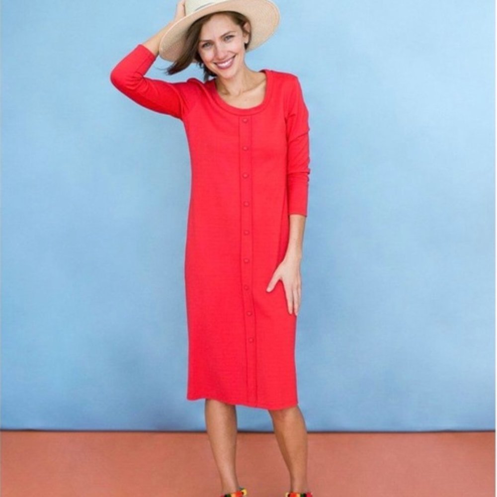 Sonnet James California Naomi Button Play Dress S